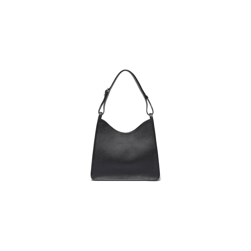 LONGCHAMP Medium Le Foulonné Hobo Leather Bag-0