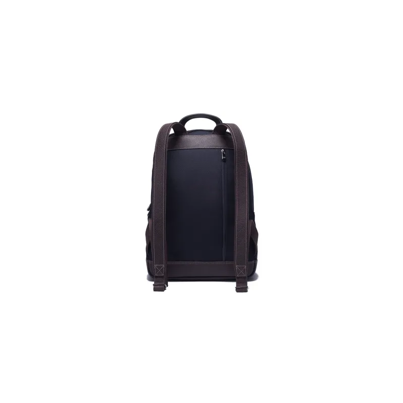 LONGCHAMP Boxford Canvas With Leather Trim And Polyester Backpack Regular Men's Blue-3