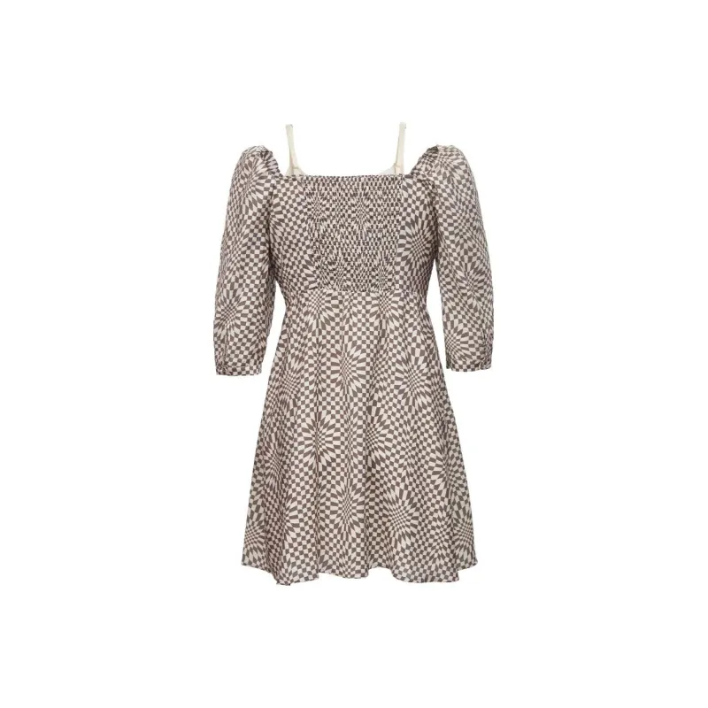 ONLY Short Sleeved Dresses Women's HF4 MADAME AOP Print-1