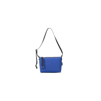 LONGCHAMP Le Pliage Energy Recycled Canvas With Leather Crossbody Bag, Shoulder Bag Women's Dark Blue
