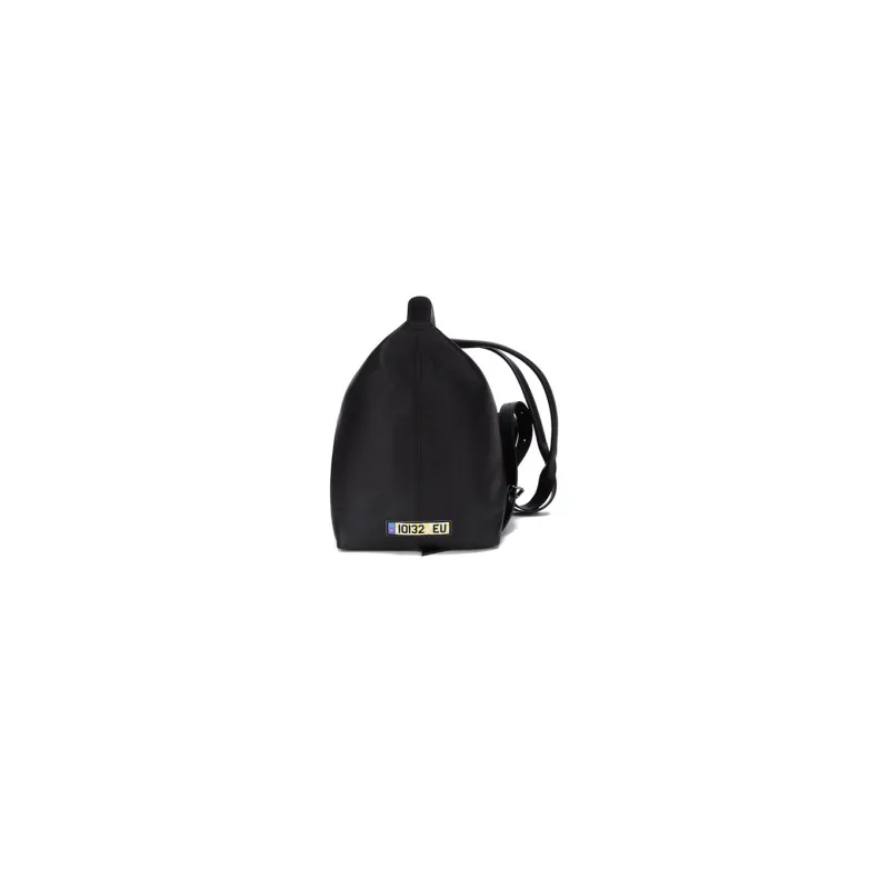 LONGCHAMP EU Collaboration Le Pliage Cuir Sheepskin Travel Bag Handbag Tubas Women's Black-2