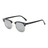 Black Gold Frame with Gray Lens
