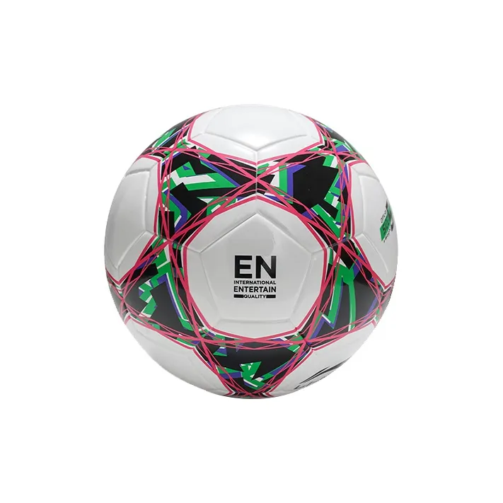 LiNing Size 5 Soccer TPU Seamless Thermal bonding Unisex Red Green Multicolor-4