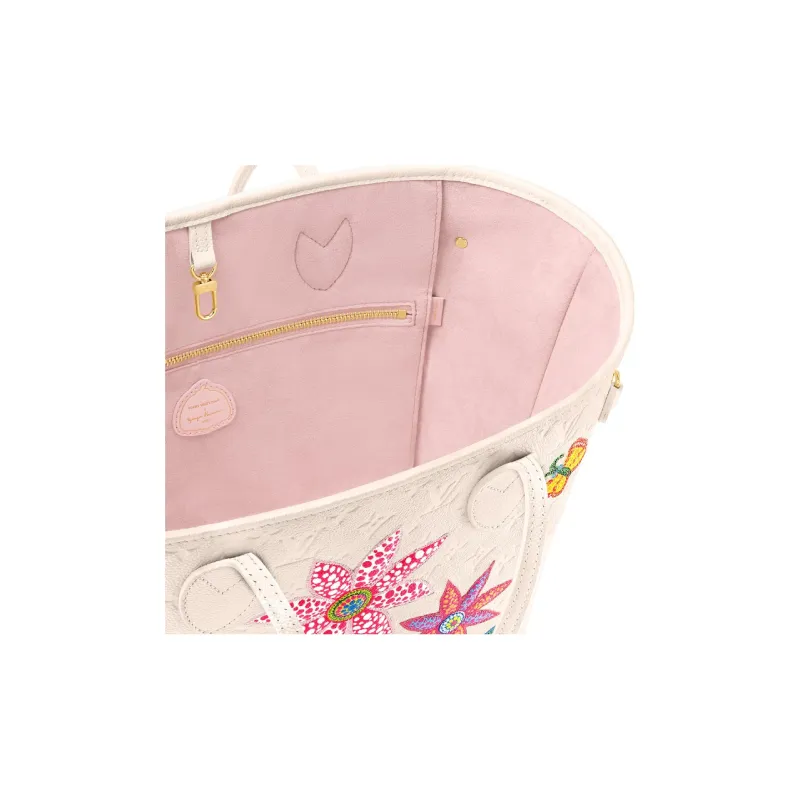 LOUIS VUITTON Lv X Yk Neverfull Mm Face Print And Embroidery-4