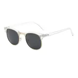 Gold Frame with Black Lens