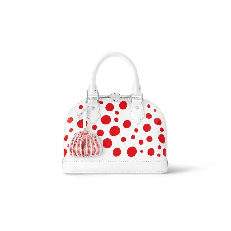 LOUIS VUITTON Lv X Yk Alma Bb White/Red-0