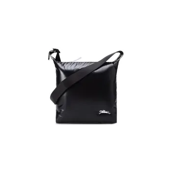 LONGCHAMP Le Pliage Canvas With Nylon Crossbody Bag, Shoulder Bag Women's Black