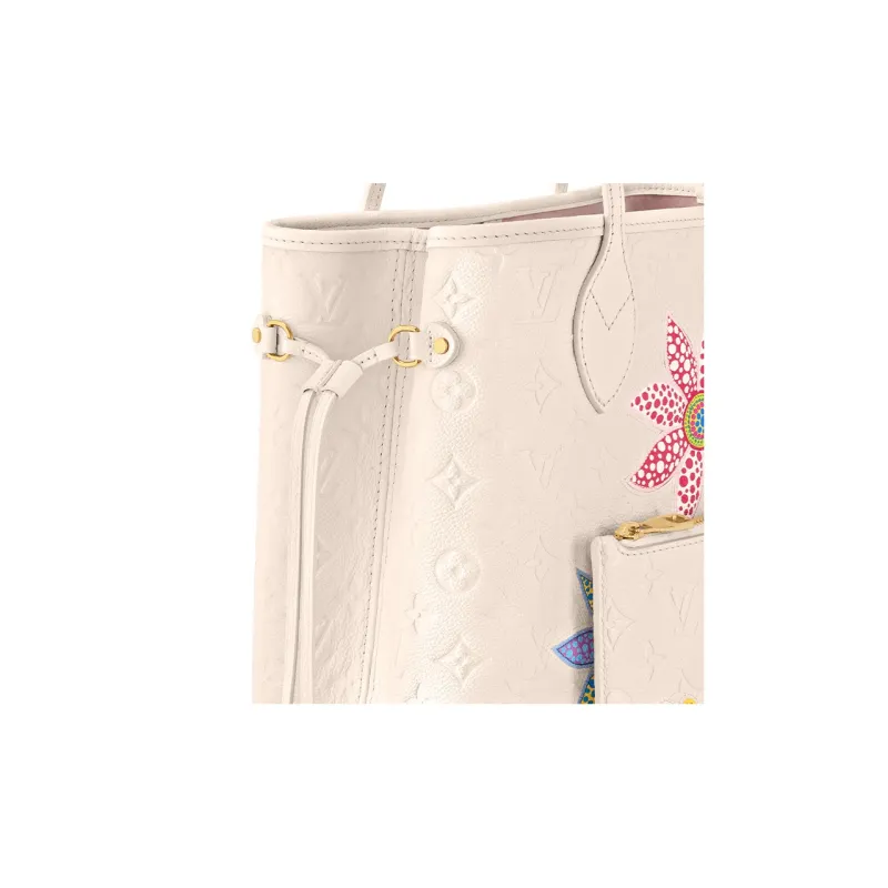 LOUIS VUITTON Lv X Yk Neverfull Mm Face Print And Embroidery-5