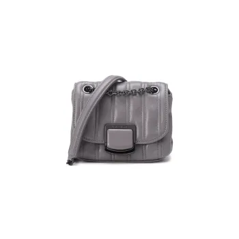 LONGCHAMP Brioche Sheepskin Shoulder Bag Crossbody Bag Mini Women's Dove Color