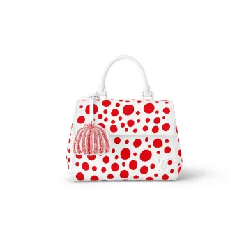 LOUIS VUITTON Lv X Yk Cluny Mini White/Red