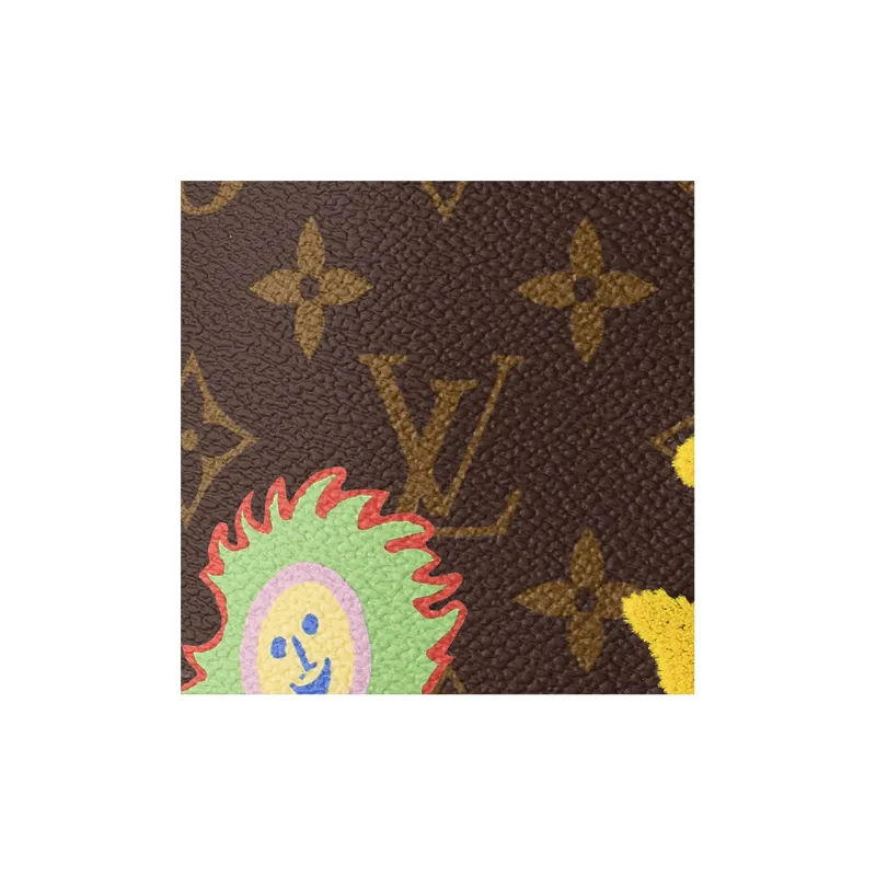 LOUIS VUITTON Lv X Yk Neverfull Mm Quartz-4