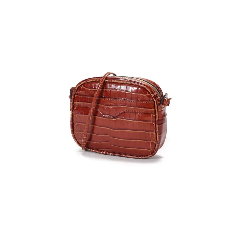 LONGCHAMP 1980 Cow Leather Clutches Crossbody Bag Shoulder Bag Women's Brown-1