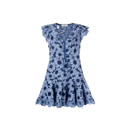 Sandro Sleeveless Dresses Women's Indigo