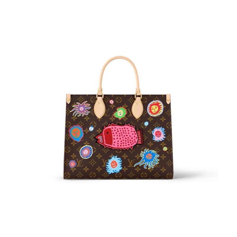 LOUIS VUITTON Lv XYK Onthego Mm Face Print And Embroidery-0