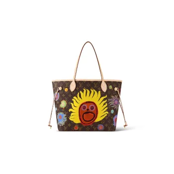 LOUIS VUITTON Lv X Yk Neverfull Mm Quartz