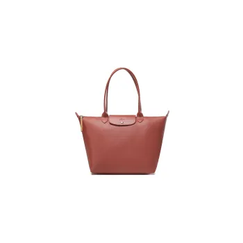 LONGCHAMP Le Pliage City Coated Canvas Dumpling Bag, Handbag, Shoulder Bag Women's Terracotta Red