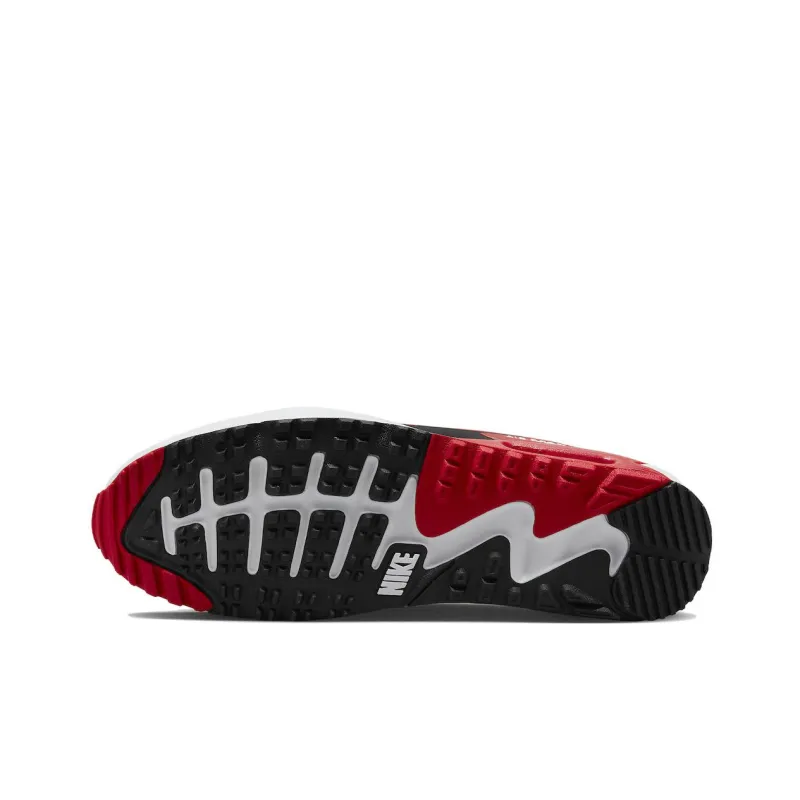 Nike Air Max 90 Golf 'White Black University Red'-5