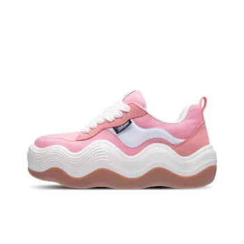 Heyday Triple Wavy Skateboard Shoes Unisex Low Top Pink