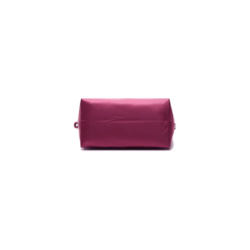 LONGCHAMP Le Pliage Néo Cow Leather Dumpling Bag Handbag Shoulder Bag Crossbody Bag Medium Size Women's Raspberry Red-4
