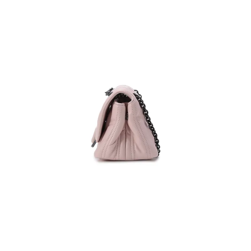 LONGCHAMP Sheepskin Shoulder Bag, Crossbody Bag Extra Small Women's Soft Pink-2