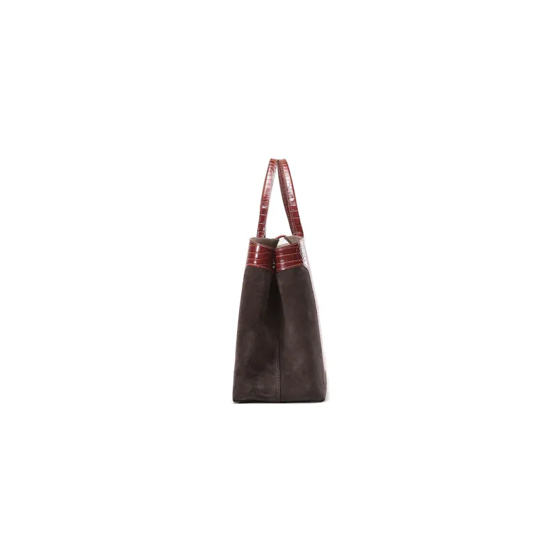 LONGCHAMP Leather Handbag Women's Brandy-2