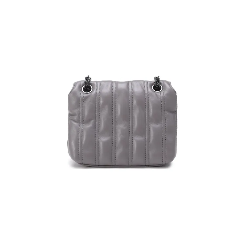 LONGCHAMP Brioche Sheepskin Shoulder Bag Crossbody Bag Mini Women's Dove Color-3