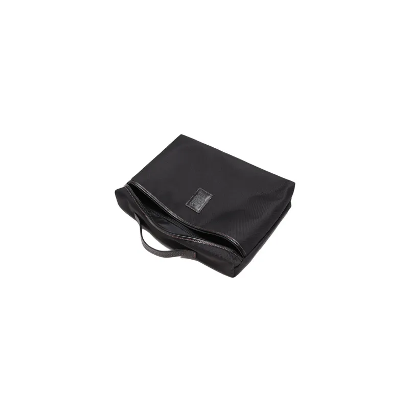 LONGCHAMP Boxford Fabric Clutch Briefcase Unisex Black-3