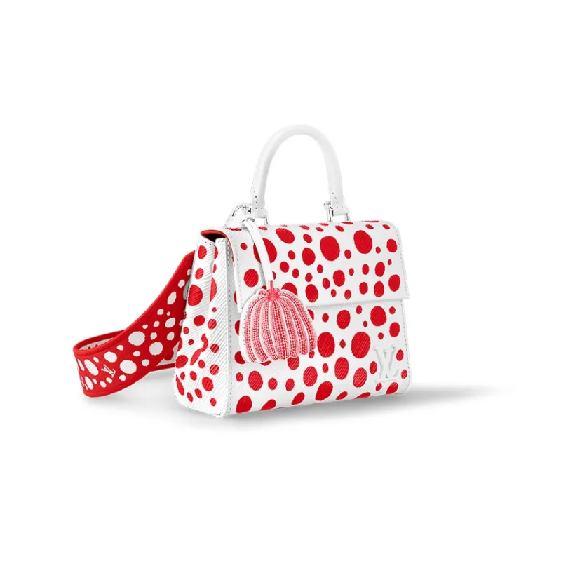 LOUIS VUITTON Lv X Yk Cluny Mini White/Red-1