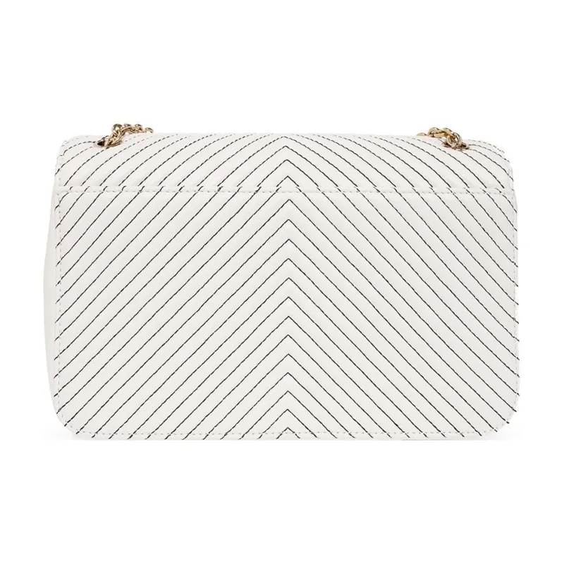 Furla Pop Star Nappa Leather Crossbody Bag, Shoulder Bag Regular Women's White-2