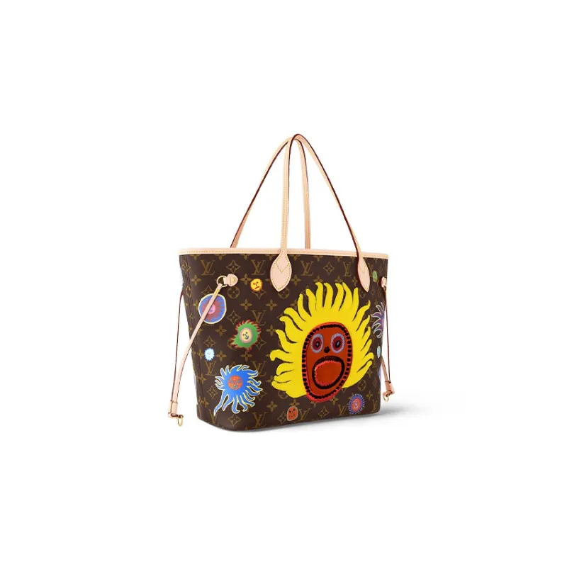 LOUIS VUITTON Lv X Yk Neverfull Mm Quartz-1