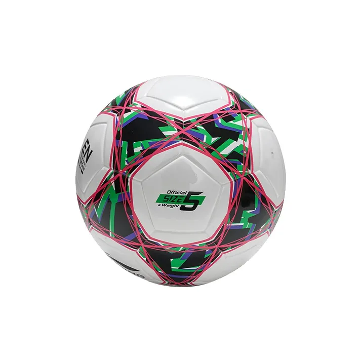 LiNing Size 5 Soccer TPU Seamless Thermal bonding Unisex Red Green Multicolor-1