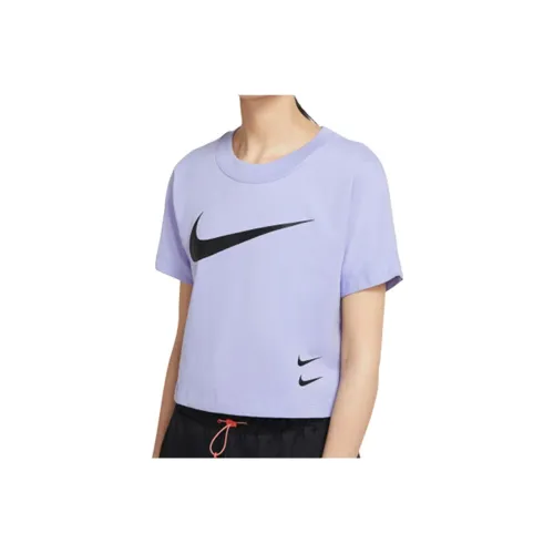 Nike Crop Tops Women's Purple