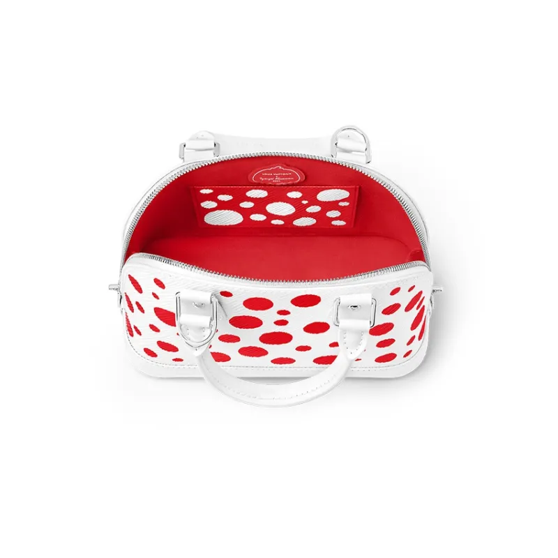 LOUIS VUITTON Lv X Yk Alma Bb White/Red-3