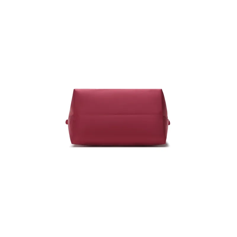LONGCHAMP Le Pliage Néo Cow Leather Dumpling Bag Handbag Shoulder Bag Women's Raspberry Red-4