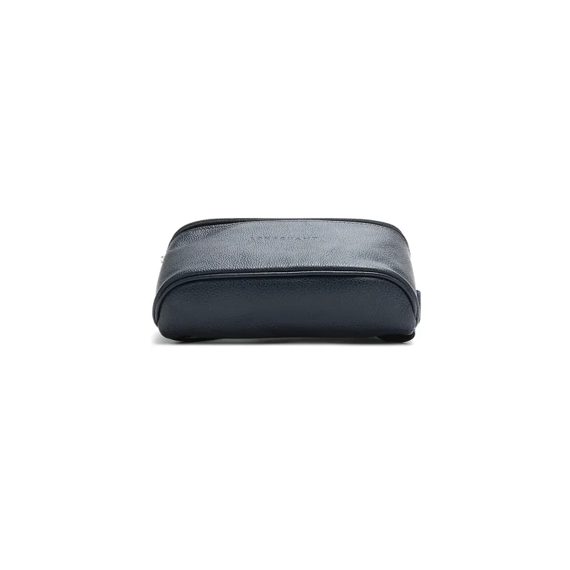 LONGCHAMP Le Foulonné Cow Leather Sling Bag Men's Marine Blue-4