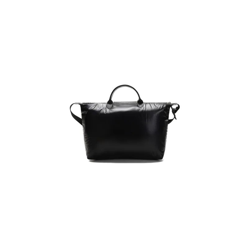 LONGCHAMP Le Pliage Canvas Travel Bag Tubas Men's Black-2