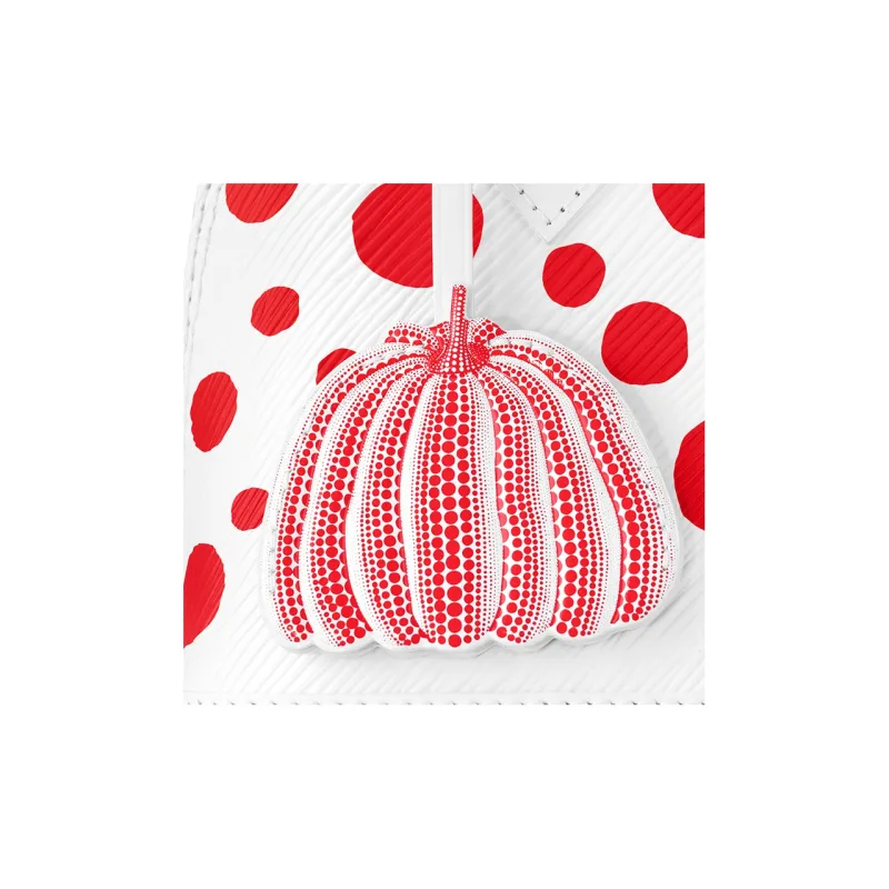LOUIS VUITTON Lv X Yk Alma Bb White/Red-4