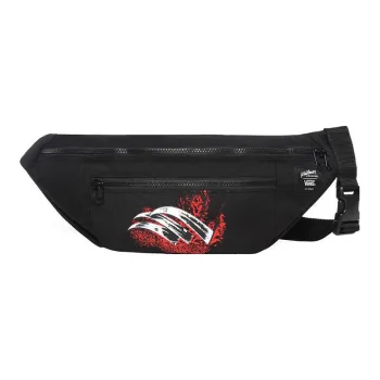 Vans Freddy's Nightmare Collaboration Polyester Shoulder Bag Crossbody Bag Sling Bag Fanny Pack Regular Unisex Black