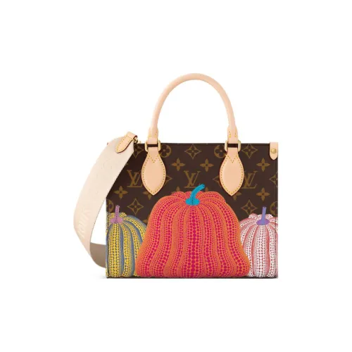 Yayoi Kusama X LOUIS VUITTON ONTHEGO Handbags