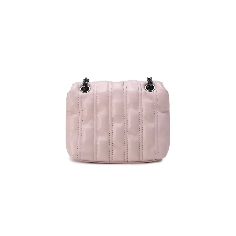 LONGCHAMP Sheepskin Shoulder Bag, Crossbody Bag Extra Small Women's Soft Pink-3
