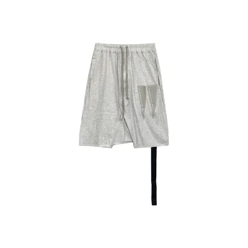 Rick Owens DRKSHDW Casual Shorts Men Light Gray