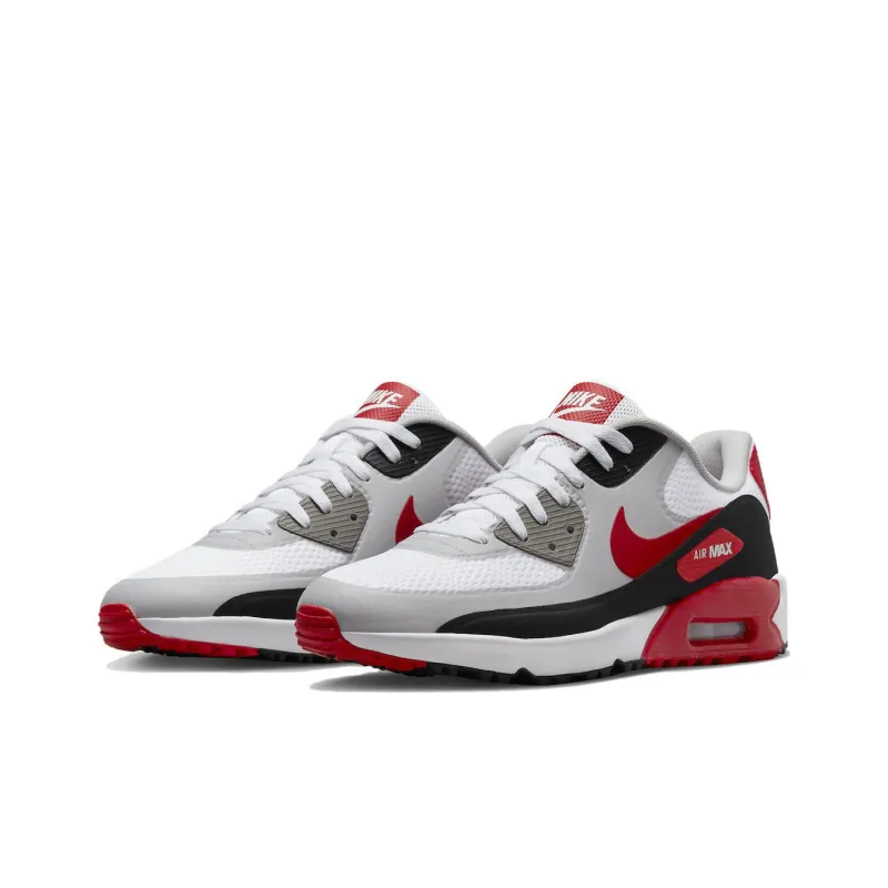 Nike Air Max 90 Golf 'White Black University Red'-2