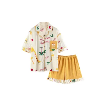 Xiang Ning Pai Unisex Pajama Sets