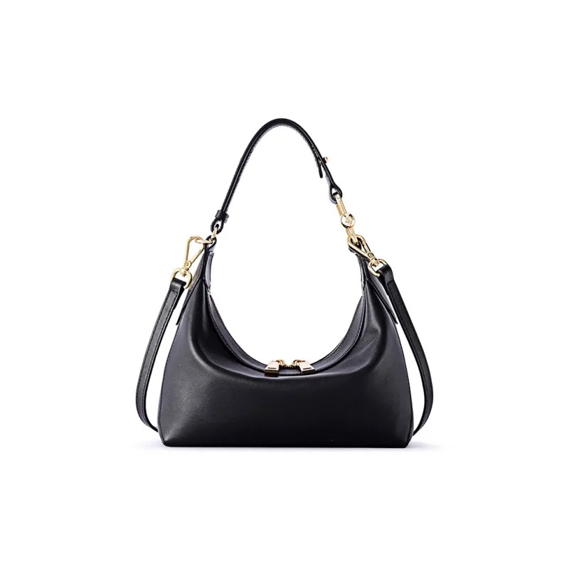 FION Cow Leather Shoulder Bag Trumpets Women's Multicolor-1