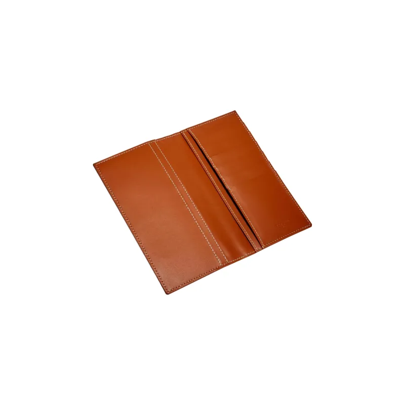 GOYARD SAINT ROCH Canvas With Leather Dog's Teeth Wallet Unisex Brown-1
