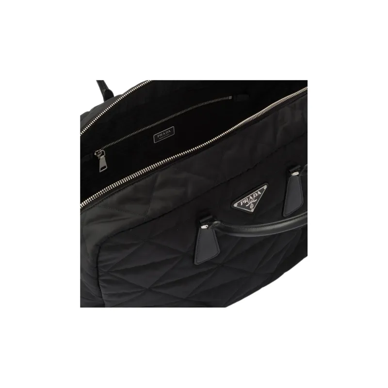 PRADA Nylon Portable Travel Bag Men's Black-4