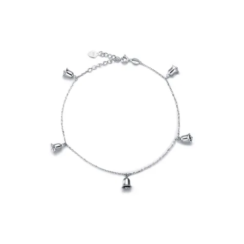 LOVE&LOVE Anklets Women's Sterling Silver Bell Anklets