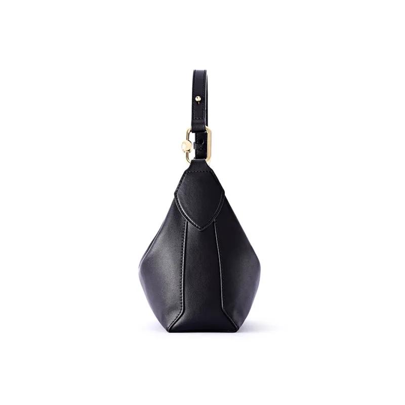 FION Cow Leather Shoulder Bag Trumpets Women's Multicolor-3