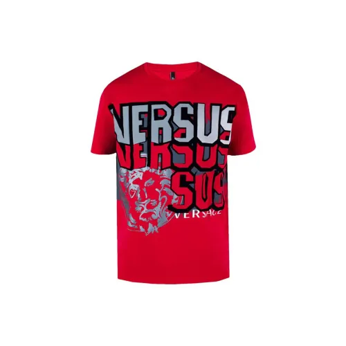 VERSACE T-Shirts Men Red