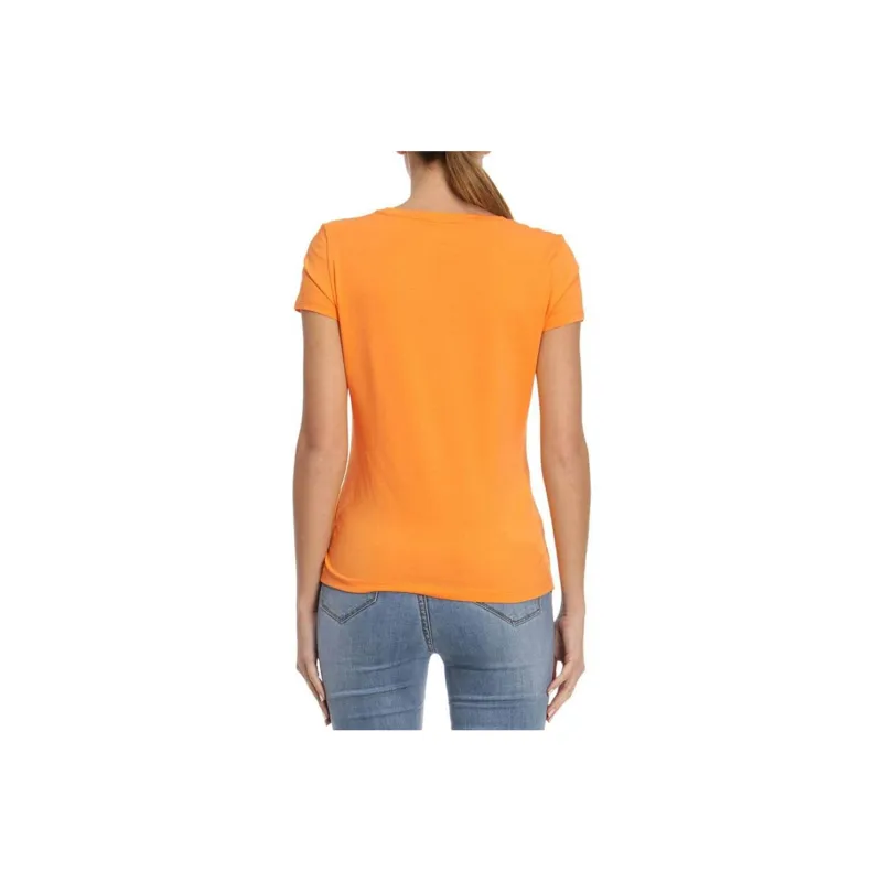 EMPORIO ARMANI EA7 T Shirts Women's Yellow-1